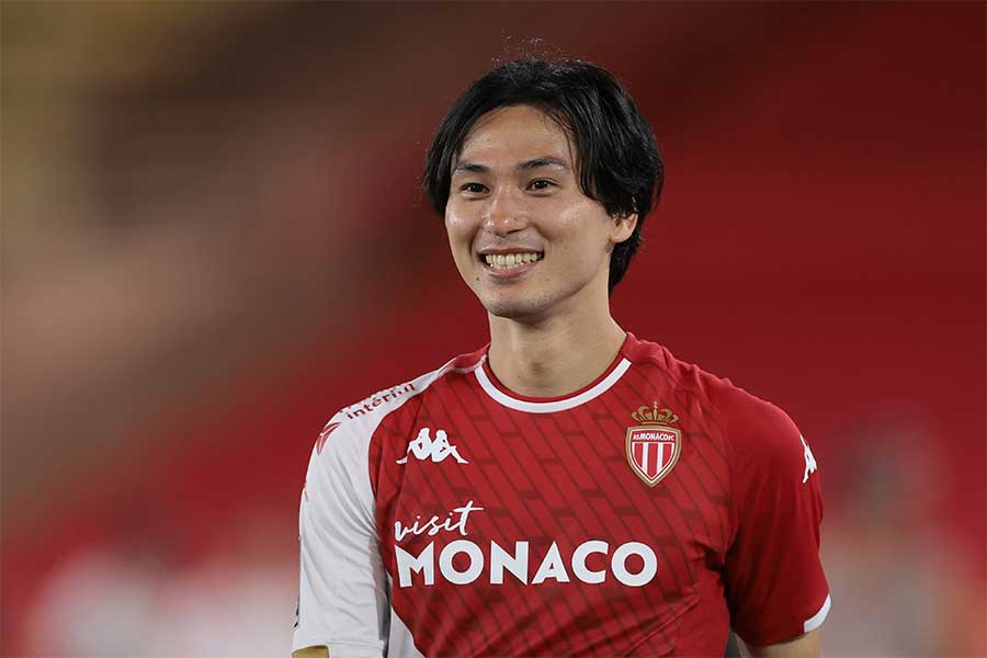 モナコの南野拓実【写真：Getty Images】