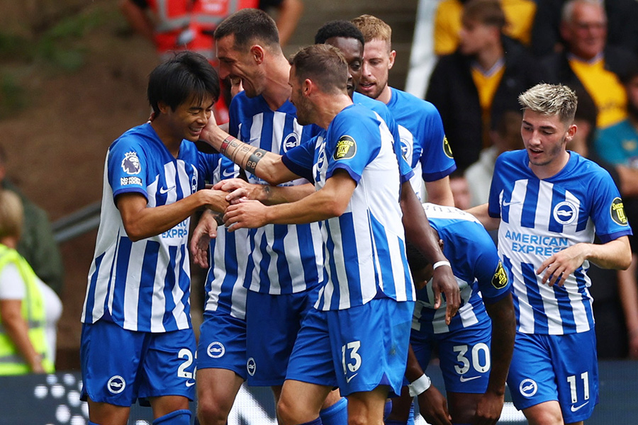 今季ブライトンのベスト布陣に注目【写真:ロイター】
