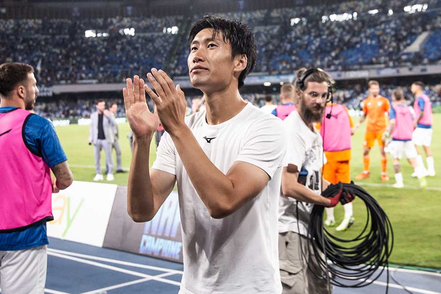 ラツィオの鎌田大地【写真：Getty Images】