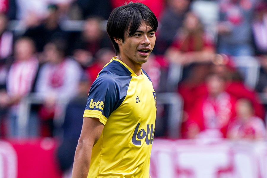 川崎からユニオンSGへのステップアップを決断した三笘薫【写真:Getty Images】