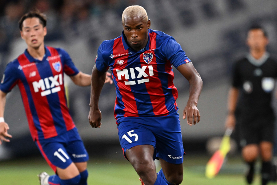 アダイウトンのゴールでFC東京が福岡に勝利【写真：徳原隆元】