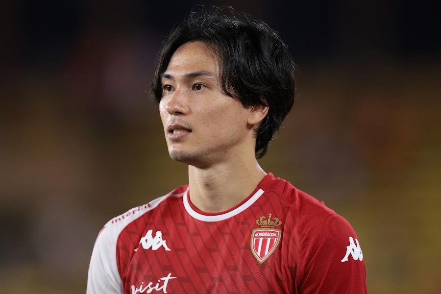 モナコでプレーする南野拓実【写真：Getty Images】