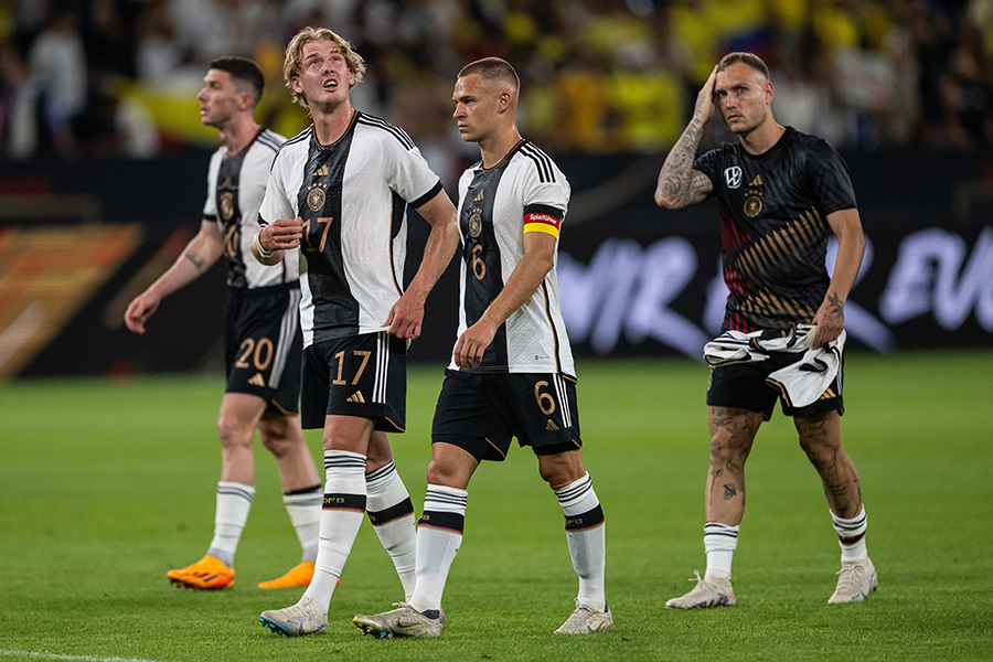ドイツ代表は直近のコロンビア代表戦に0-2で敗れた【写真：Getty Images】
