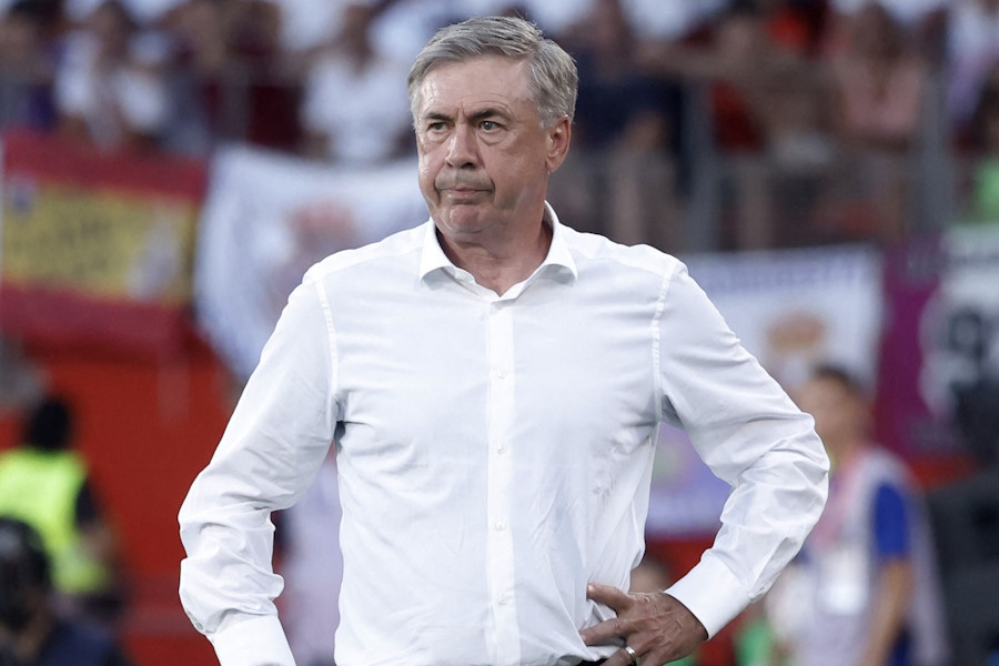 レアルを率いるアンチェロッティ監督【写真：ロイター】