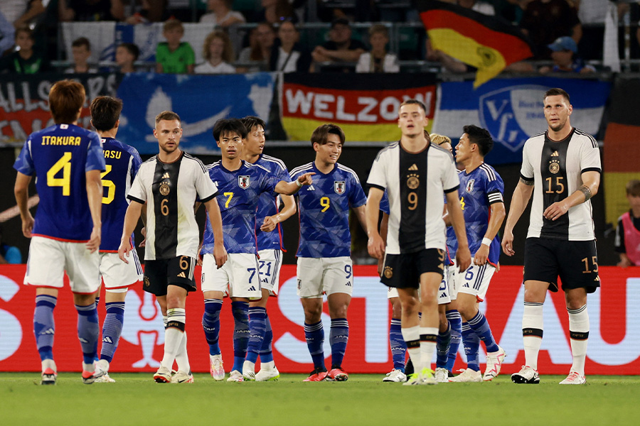 ドイツがW杯に続き日本代表に2失点【写真：ロイター】