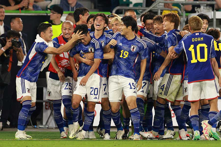 欧州遠征2連勝の日本に韓国注目【写真：ロイター】