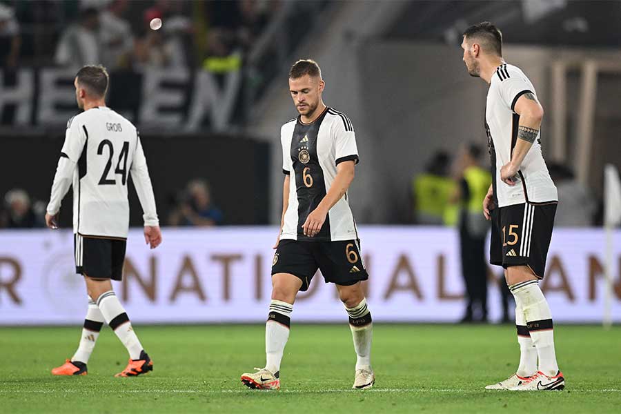 日本代表に4失点で完敗したドイツ代表【写真:Getty Images】