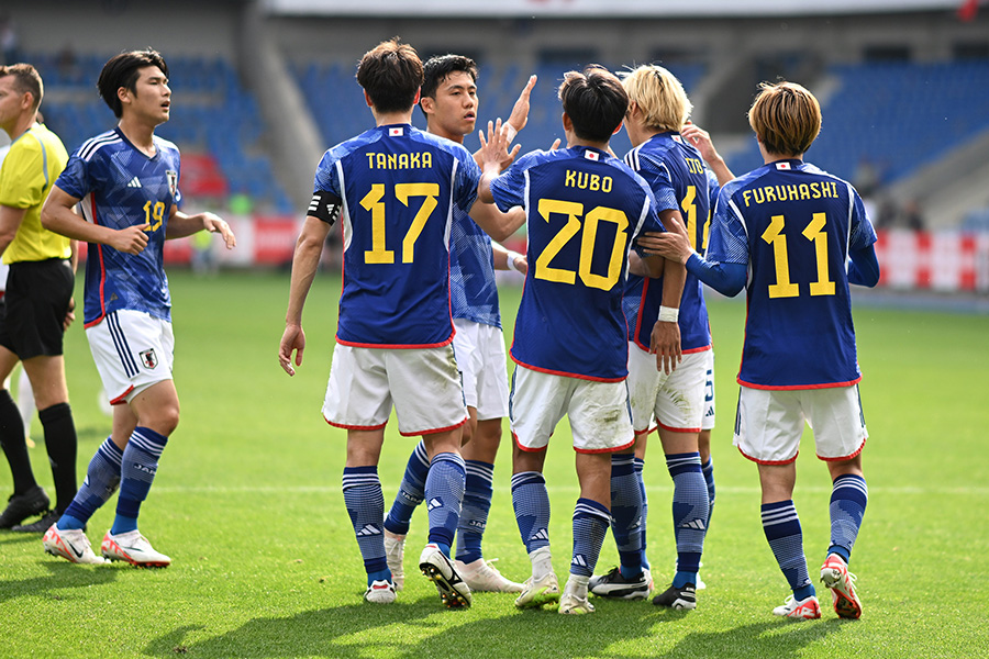 日本代表が4-2でトルコ代表に勝利【写真：Getty Images】