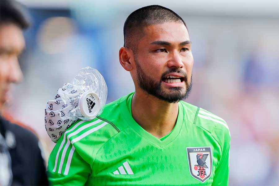 日本代表の中村航輔【写真：Getty Images】