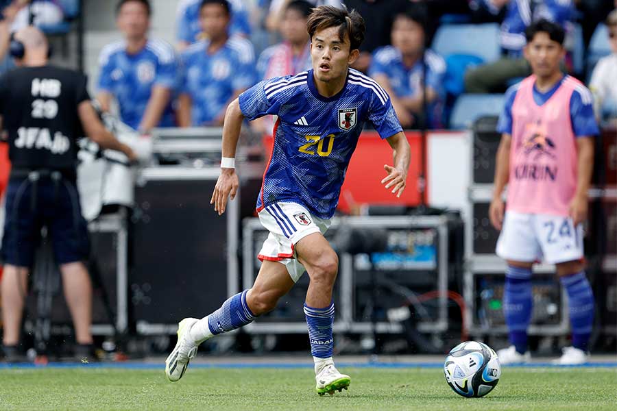 日本代表の久保建英【写真:Getty Images】