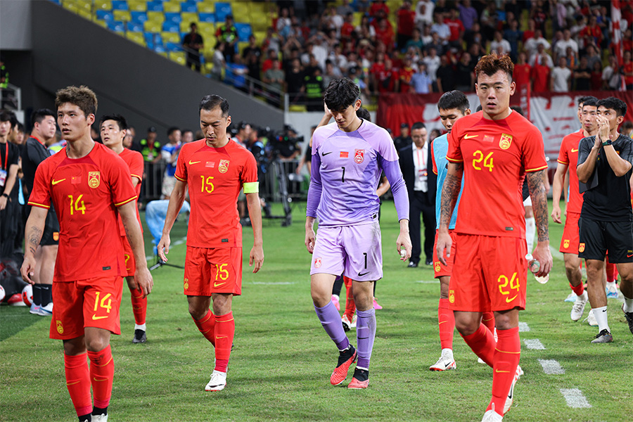 中国代表は格下のシリア代表に敗戦【写真：Getty Images】