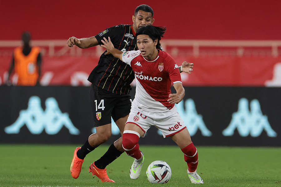 今季モナコで活躍を見せる南野拓実【写真：Getty Images】