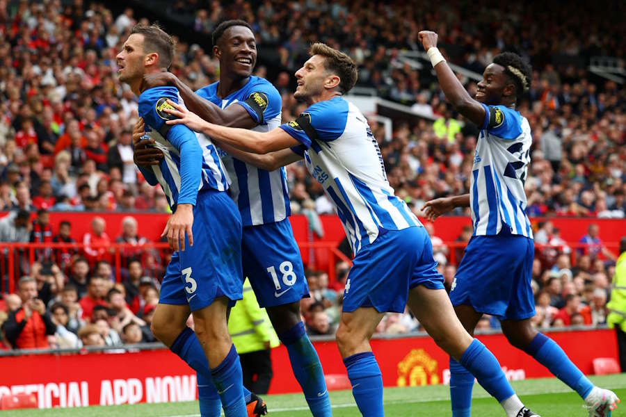 ブライトンのゴールに反響【写真:ロイター】