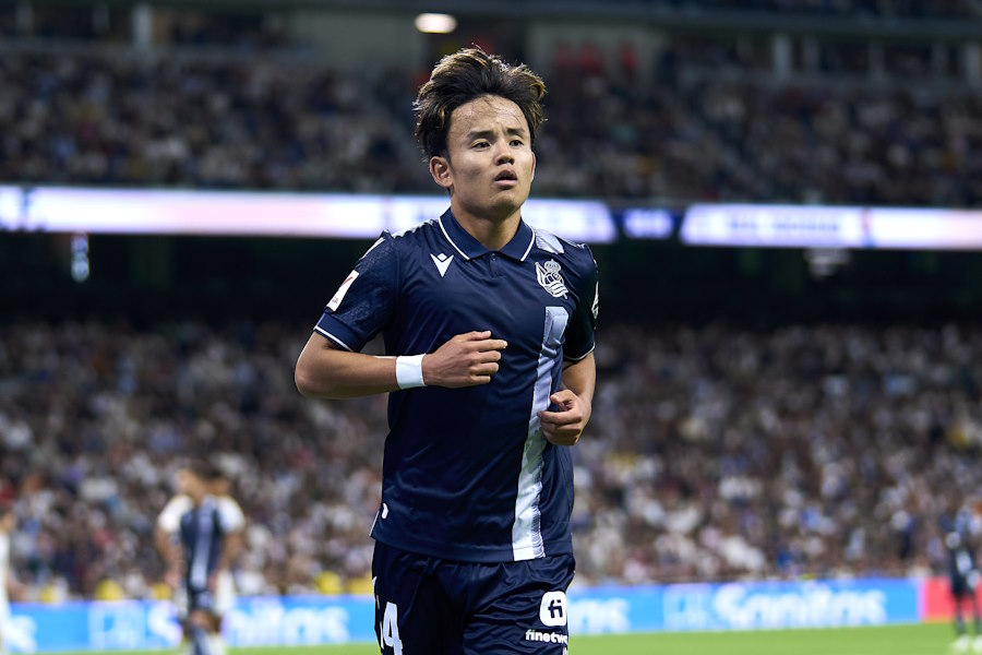 ソシエダの久保建英【写真:Getty Images】