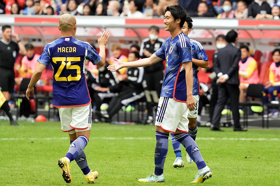 日本代表を「魅力的で効果的なサッカー」と高く評価【写真：Getty Images】