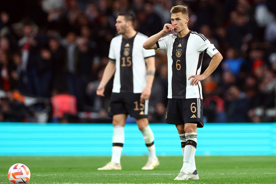 イングランド戦に出場したヨシュア・キミッヒ【写真：ロイター】
