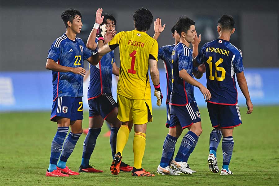 U-22日本代表がミャンマーに勝利【写真：Getty Images】