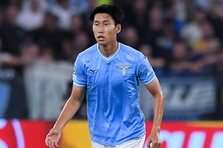 ラツィオでプレーする鎌田大地【写真:Getty Images】