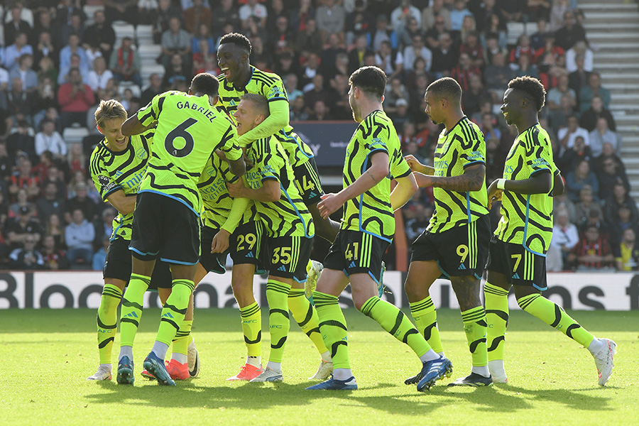 アーセナルがアウェーでボーンマスに勝利【写真：Getty Images】