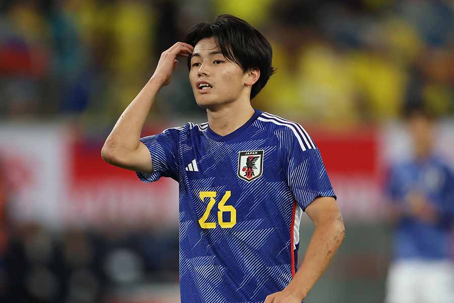 日本代表FW上田綺世【写真:Getty Images】