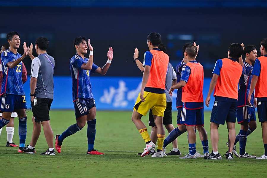 U-22日本代表が北朝鮮代表に勝利【写真：Getty Images】