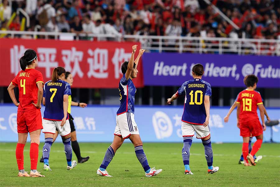 アジア大会決勝に進出したなでしこジャパン【写真:Getty Images】