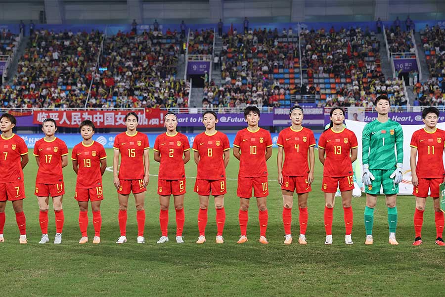 アジア大会の決勝進出を逃した中国女子代表【写真：Getty Images】