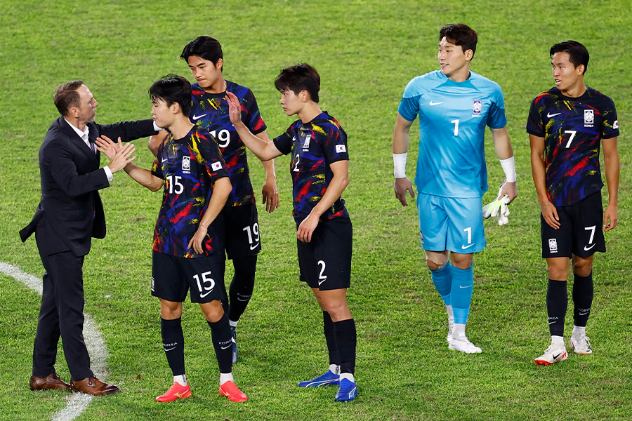 決勝でU-22日本代表と対戦するU-24韓国代表【写真：ロイター】