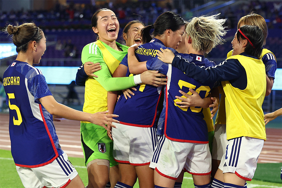 日本女子代表が4ゴールで北朝鮮女子代表に勝利【写真：ロイター】
