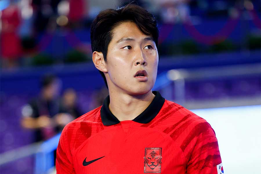 アジア競技大会優勝に貢献したイ・ガンイン【写真：Getty Images】