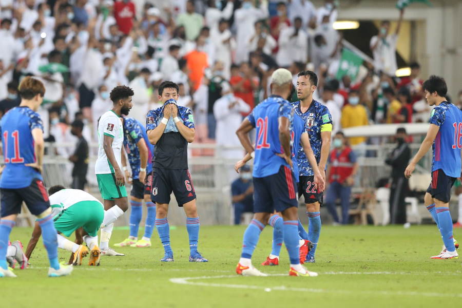 日本代表はサウジアラビアに0-1で敗れた【写真：©JFA】