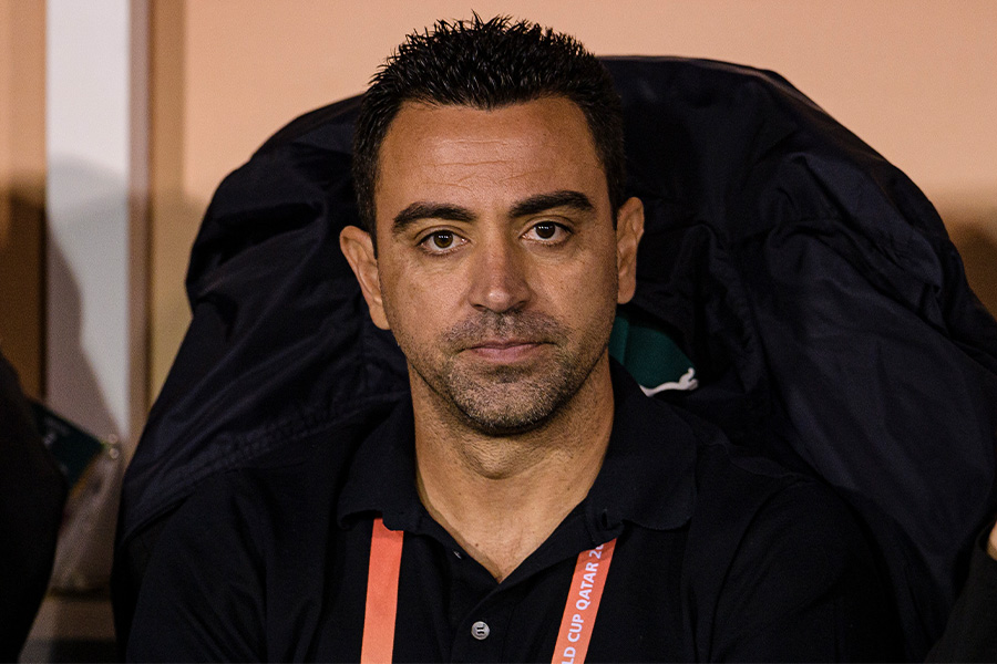 アル・サッドのシャビ監督【写真：Getty Images】