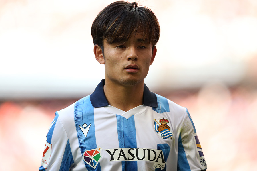 過密日程で代表に合流した久保建英【写真:Getty Images】