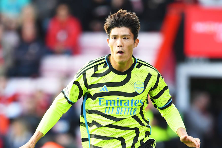 アーセナルの冨安健洋【写真：Getty Images】