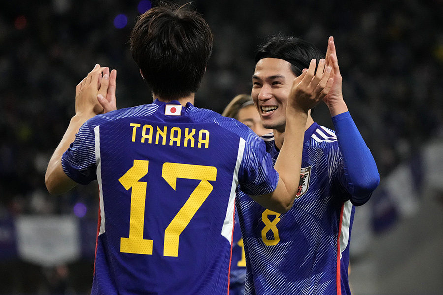 日本代表が4-1でカナダ代表に勝利【写真：Getty Images】