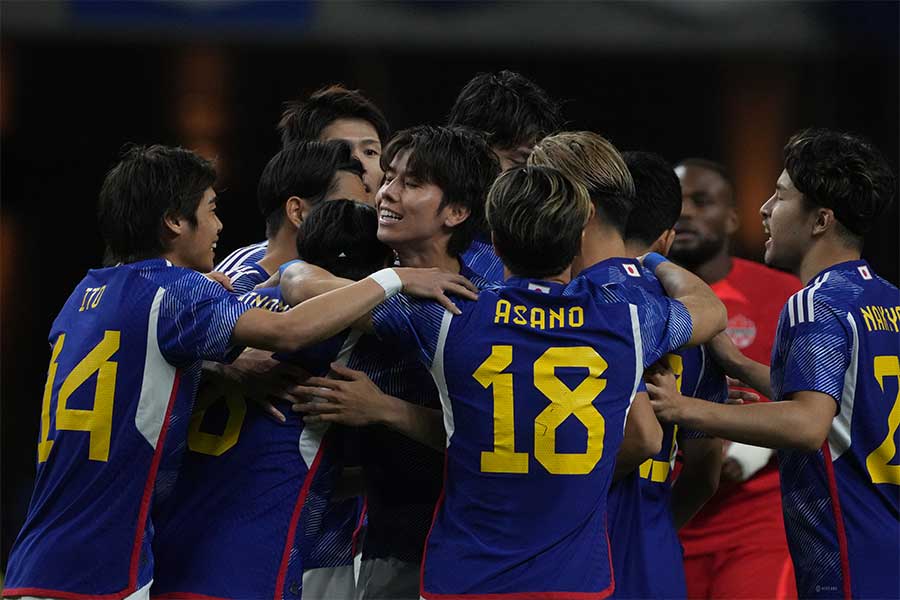 日本代表の決定力に韓国注目【写真：Getty Images】