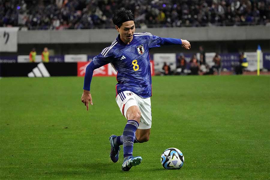 日本代表の南野拓実【写真:Getty Images】