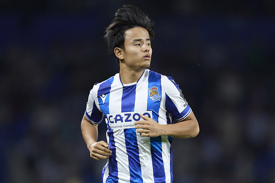 ソシエダのMF久保建英【写真：Getty Images】