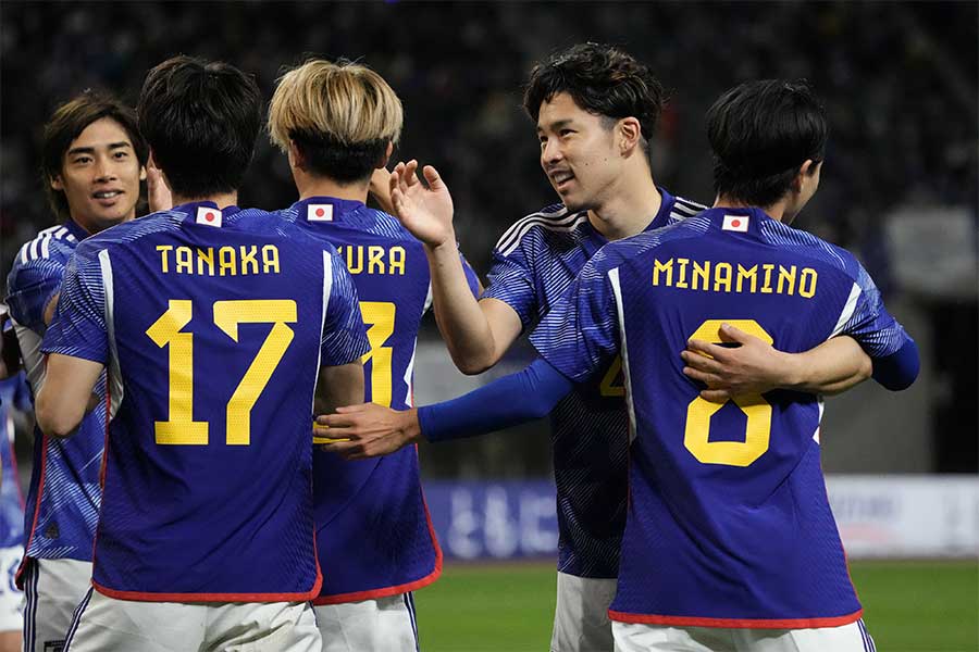 中国ファンが日本代表の強さに注目【写真:Getty Images】