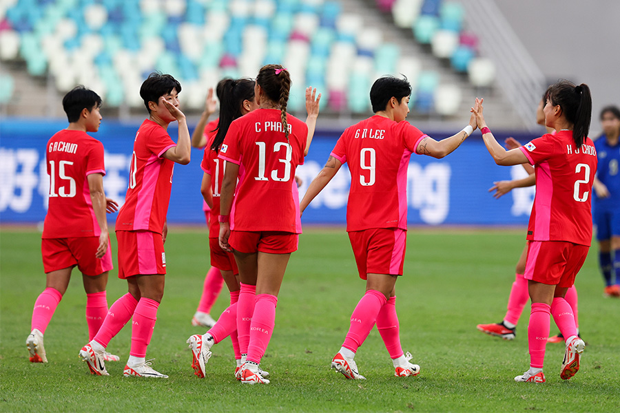 韓国女子代表が北朝鮮代表と対戦予定【写真：Getty Images】