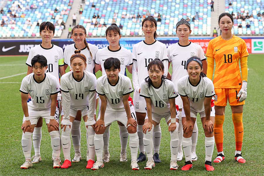 中国女子代表との対戦に臨む韓国女子代表に母国注目【写真：Getty Images】