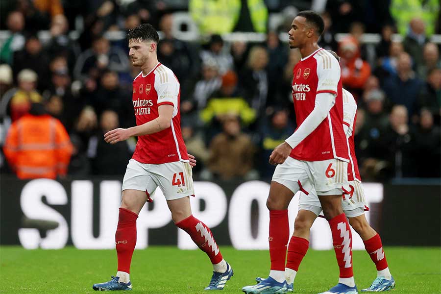 アーセナルの選手層に英代表OBが言及【写真：ロイター】