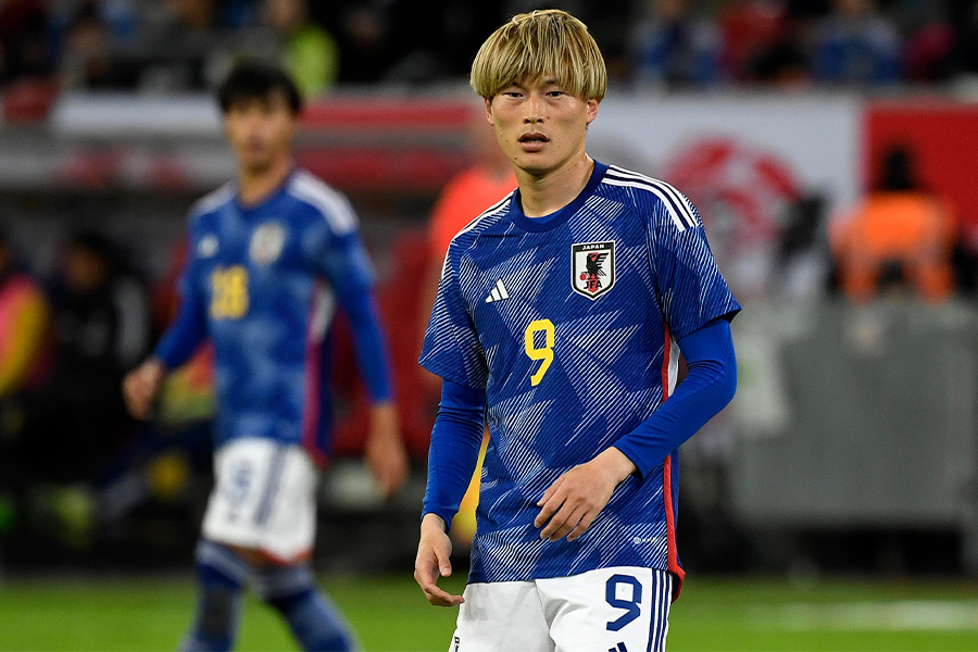 W杯メンバー落選となった古橋享梧【写真：Getty Images】