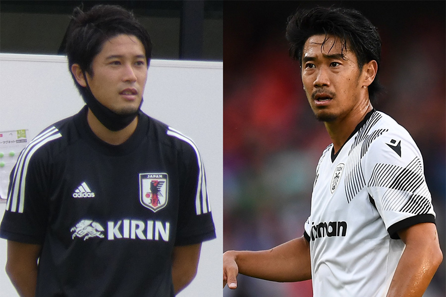 内田篤人氏が香川真司にエール【写真：Football ZONE web & Getty Images】