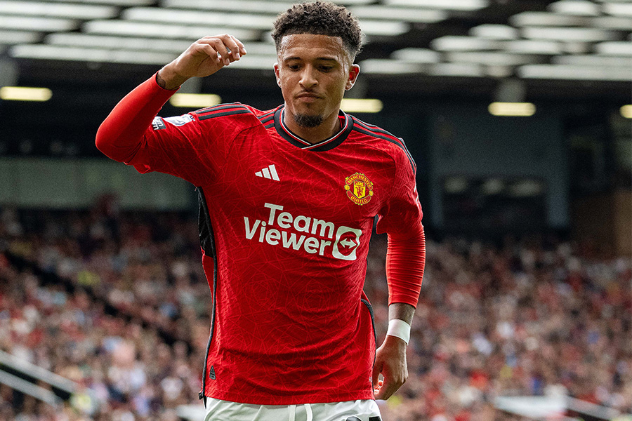 ユナイテッド退団が濃厚とされているジェイドン・サンチョ【写真:Getty Images】