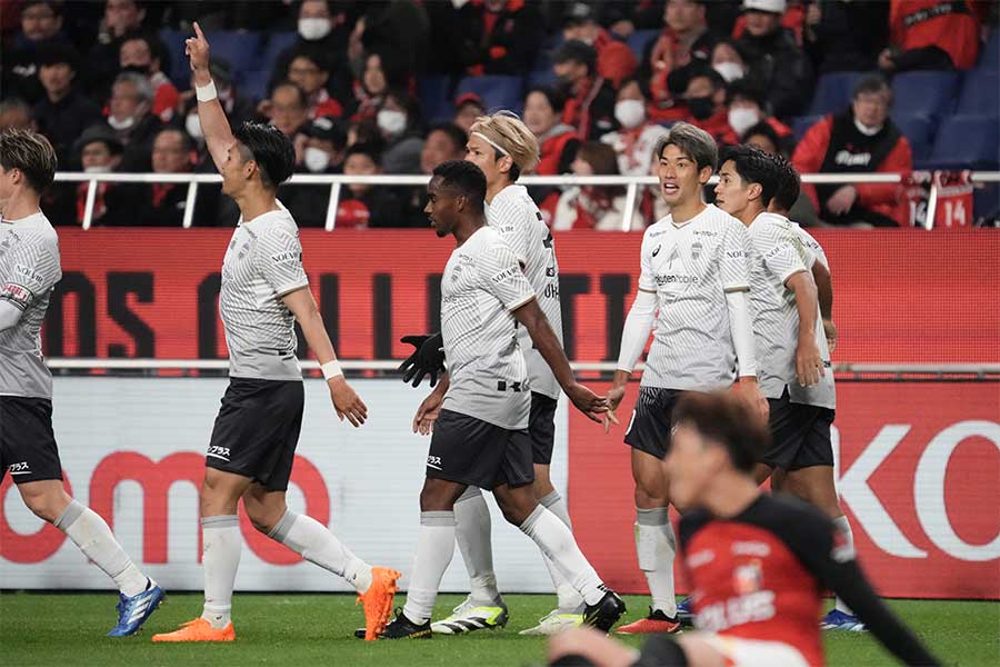 浦和対神戸の決勝点シーンに海外注目【写真:Getty Images】