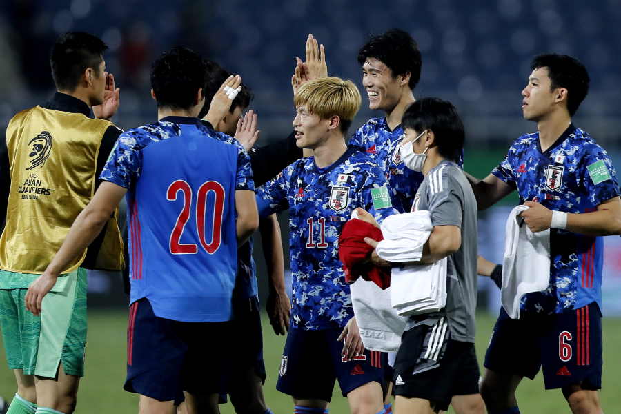 日本代表スタッフの試合後の行動に注目（※写真は日本代表）【写真：Getty Images】