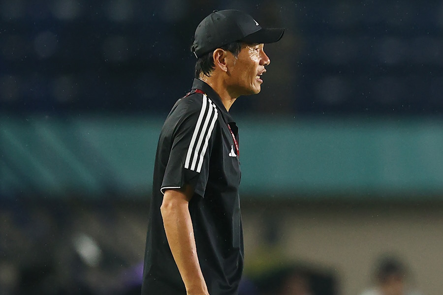 日本の森山佳郎監督【写真：Getty Images】