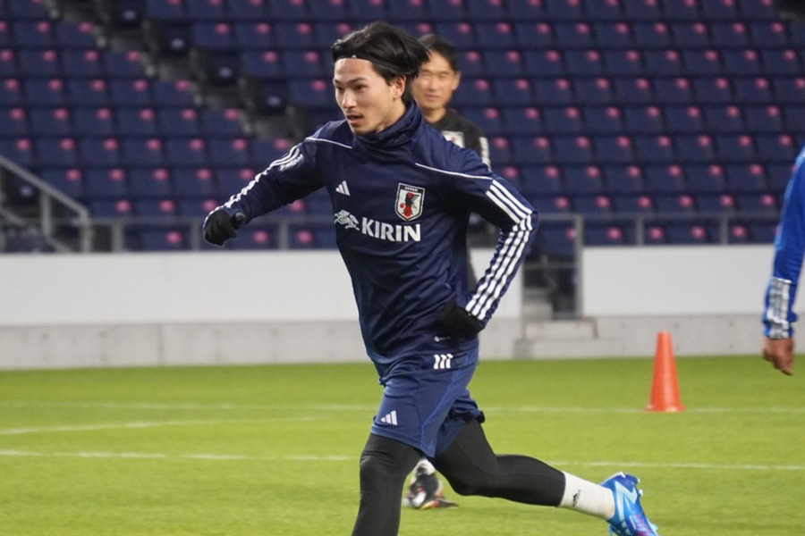 南野拓実と年下組のやりとりに注目【写真:FOOTBALL ZONE編集部】