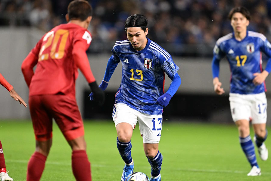 韓国メディアは前半のスタッツに注目【写真：徳原隆元】